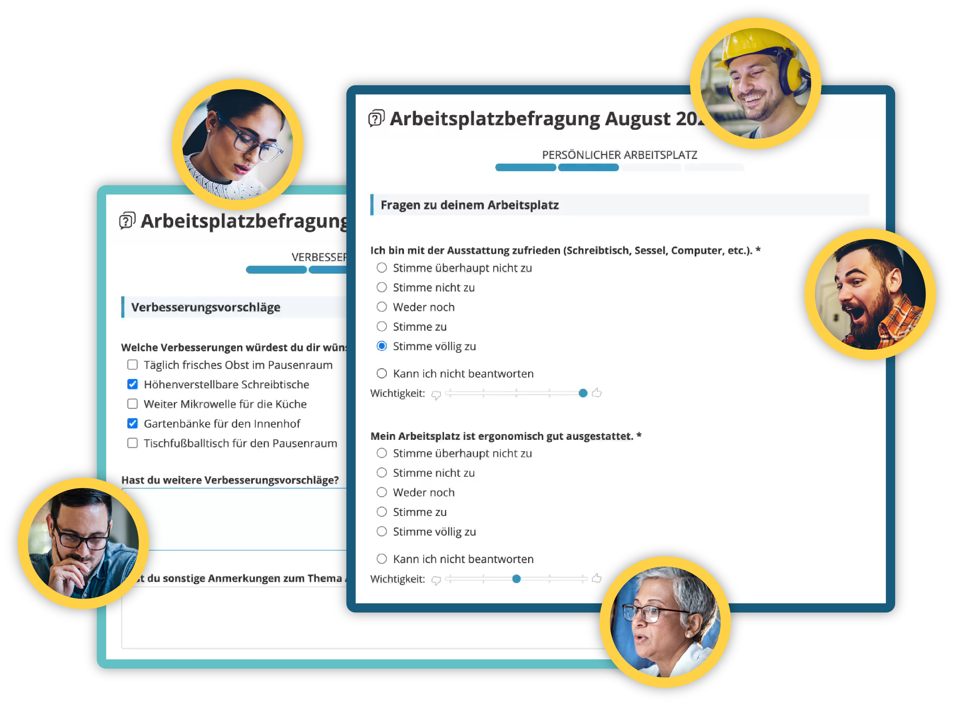 Umfragen im KenCube Intranet durchführen